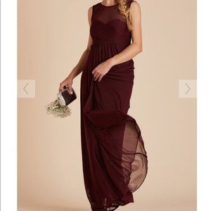 Burgundy Bridesmaid Dress